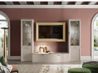 Parete attrezzata Jazz luxury composizione 139 del brand Gierre mobili con un ribasso esclusivo