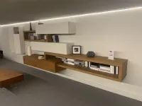 Parete attrezzata Lampo Sangiacomo in stile moderna a prezzo ribassato