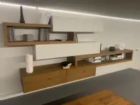 Parete attrezzata Lampo Sangiacomo in stile moderna a prezzo ribassato