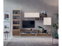 Parete attrezzata Le spezie composizione 03 di Le fablier in OFFERTA OUTLET
