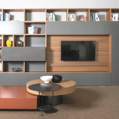 Parete attrezzata  lema selecta della firma Lema con un ribasso esclusivo