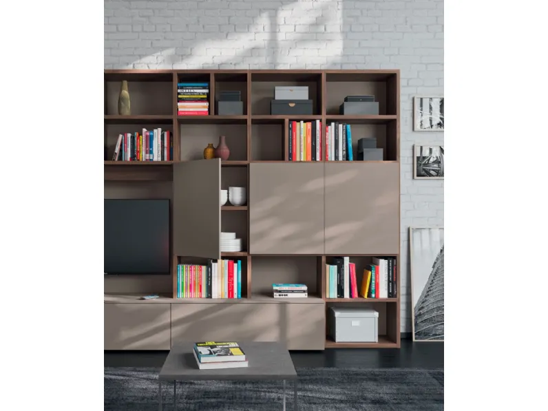 Parete attrezzata Light 25 di Orme in OFFERTA OUTLET