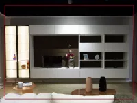 Parete attrezzata Living 2020 seta dell'azienda Novamobili con uno sconto esclusivo