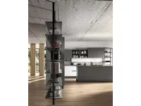 Mobile soggiorno modello Metal divisorio di Zg mobili a PREZZI OUTLET