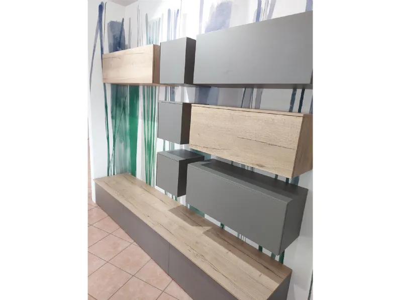 Mobile soggiorno modello Mito 5.0 di Imab a PREZZI OUTLET