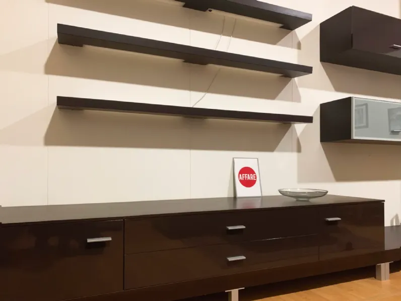 Parete attrezzata Moby del marchio Tisettanta con uno sconto esclusivo