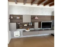 Parete attrezzata Orme 02 di Orme in OFFERTA OUTLET