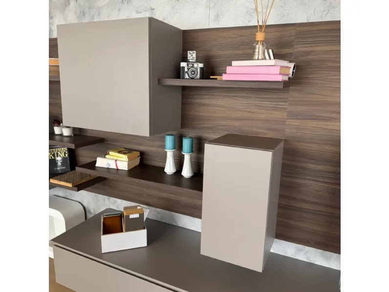 Parete attrezzata Orme 02 di Orme in OFFERTA OUTLET