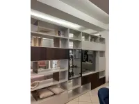 Parete attrezzata Parete Sangiacomo in stile design a prezzo scontato