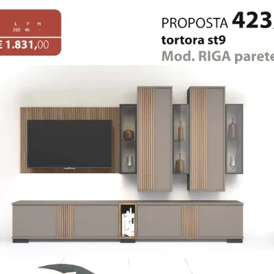 Parete attrezzata Parete riga 423 del brand Collezione esclusiva con un ribasso esclusivo