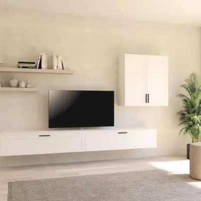 Parete attrezzata Parete soggiorno elegante di Artigianale scontata del 40%