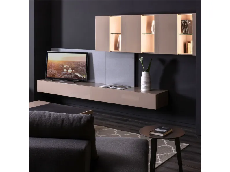 Parete attrezzata  plan 27 outlet  del marchio Diotti.com con uno sconto esclusivo