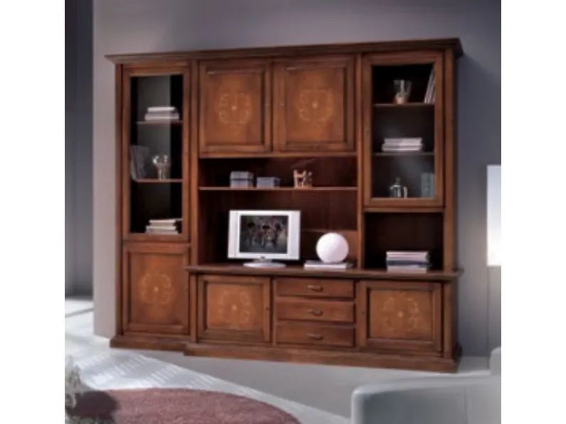 Mobile soggiorno modello Pollini di Collezione esclusiva a PREZZI OUTLET