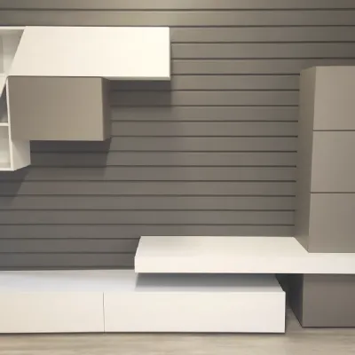 Parete attrezzata Pratico living dell'azienda Santalucia con un ribasso esclusivo