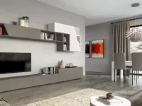 Mobile soggiorno modello Ptg306 di Santalucia a PREZZI OUTLET
