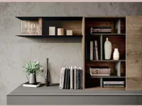 Parete attrezzata Qsm 633 Imab in stile moderna a prezzo ribassato
