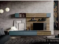 Parete attrezzata Qsm 636 dell'azienda Imab con uno sconto esclusivo
