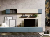 Parete attrezzata Qsm 636 dell'azienda Imab con uno sconto esclusivo