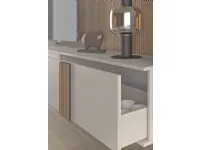 Parete attrezzata Riga day 02  Collezione esclusiva in stile design a prezzo ribassato