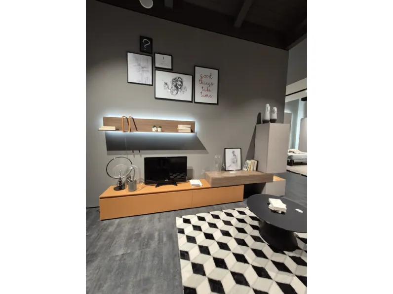 Parete attrezzata Sa 135 parete attrezzata atlante di Tomasella scontata del 45%