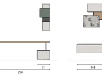 Mobile soggiorno modello Skt40 di Tomasella scontato -100%
