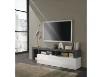 Mobile soggiorno modello Soggiorno di design composto da porta tv e madia a 4 ante 34-1   di Collezione esclusiva a PREZZI OUTLET