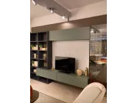 Parete attrezzata Spazioteca di Pianca scontata del 59%