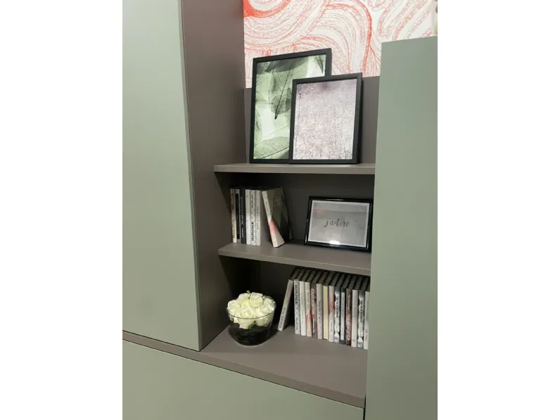 Parete attrezzata Velvet onda b4 di Artigianmobili in OFFERTA OUTLET