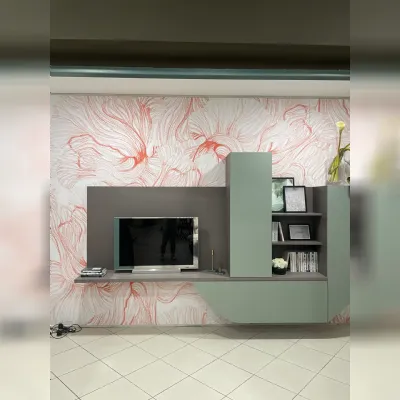 Mobile soggiorno modello Velvet onda b4 di Artigianmobili scontato -39%