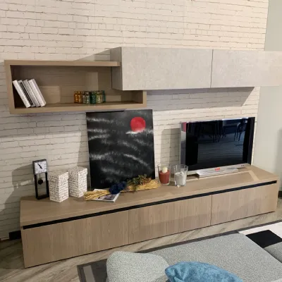 Parete attrezzata Young Stosa in stile moderno a prezzo scontato
