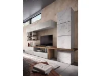 Parete attrezzata Alba 1 606 di Albamobili scontata del 30%