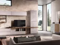 Parete attrezzata Alba 1 606 di Albamobili scontata del 30%