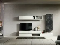 Parete attrezzata Alba306 di Albamobili in OFFERTA OUTLET