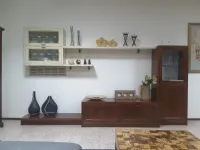 Parete attrezzata Arte povera di Zilio in OFFERTA OUTLET