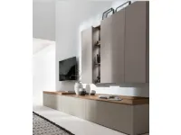 Parete attrezzata At115 Tomasella in stile design a prezzo scontato