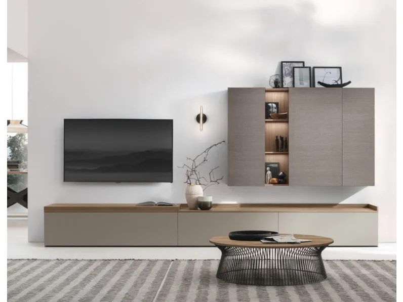 Parete attrezzata At115 Tomasella in stile design a prezzo scontato