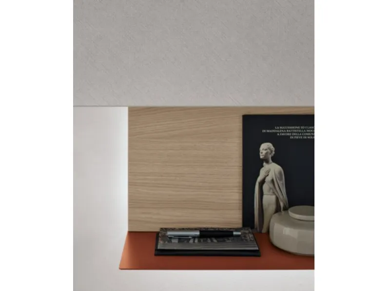 Parete attrezzata in stile design At120 di Tomasella a prezzo scontato 