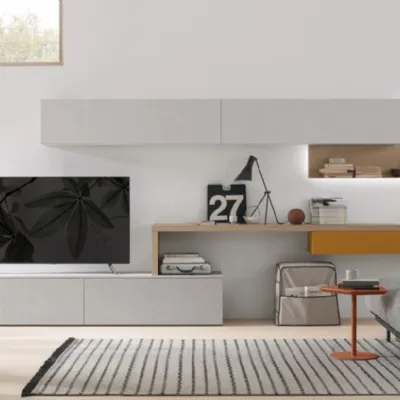 Scopri la parete attrezzata At120 Tomasella! Design moderno a prezzo scontato!