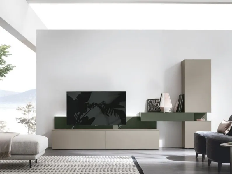 Parete attrezzata At133 di Tomasella in OFFERTA OUTLET