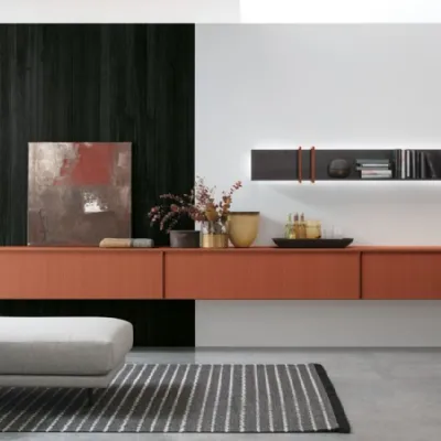 Parete attrezzata At135 Tomasella in stile design a prezzo scontato