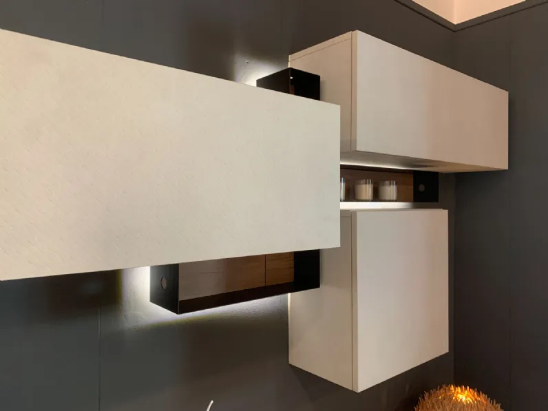 Parete attrezzata in stile moderna Atlante/tetris di Tomasella a prezzo Outlet 
