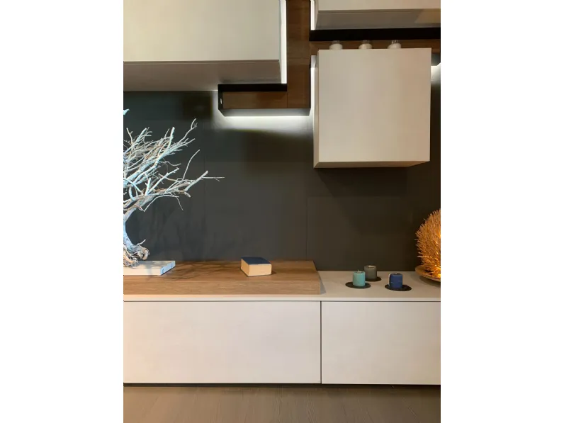 Parete attrezzata in stile moderna Atlante/tetris di Tomasella a prezzo Outlet 