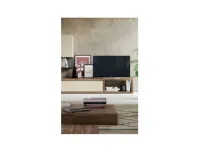 Parete attrezzata Bianca  di Colombini casa in OFFERTA OUTLET