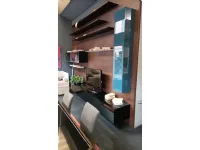 Parete attrezzata Boiserie spazio laccato elegno di Pianca in OFFERTA OUTLET