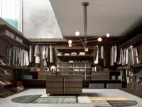 Parete attrezzata Cabina armadio lux mb di Md work in OFFERTA OUTLET