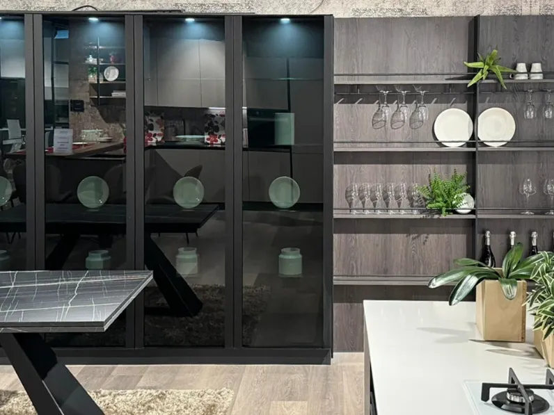 Parete attrezzata Carol di La casa moderna in OFFERTA OUTLET