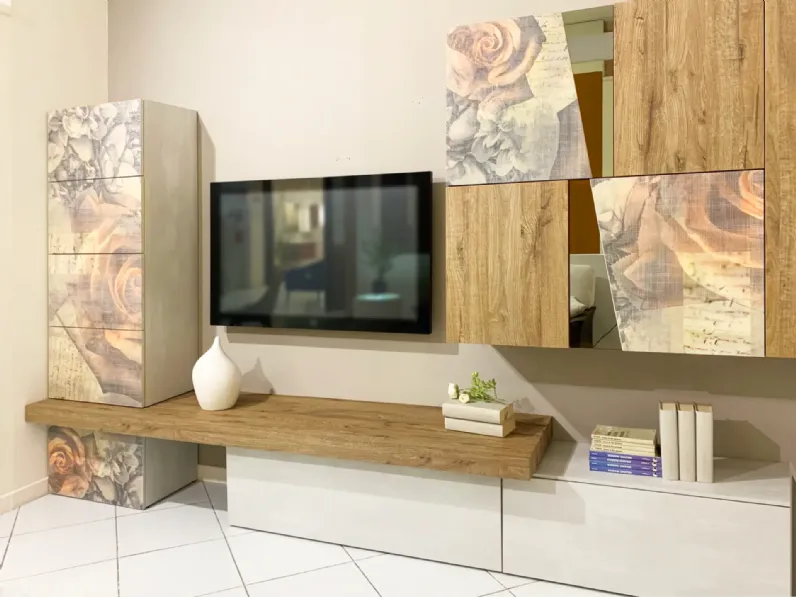 Parete attrezzata Club36 di Duebitalia in OFFERTA OUTLET