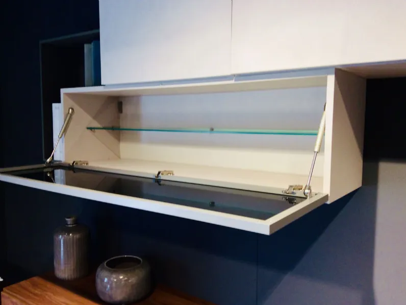 Parete attrezzata Comp 19 Artigianale in stile moderno a prezzo ribassato