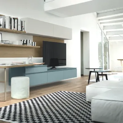 Parete attrezzata Composizione 30 di Sangiacomo scontata del 24%