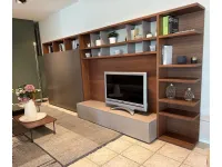 Parete attrezzata Composizione parete tv  di Pianca scontata del 30%
